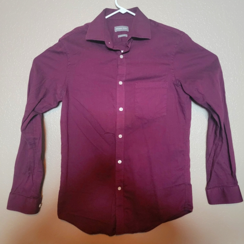 Michael Kors Men's Button Down Dress Shirt Size Small